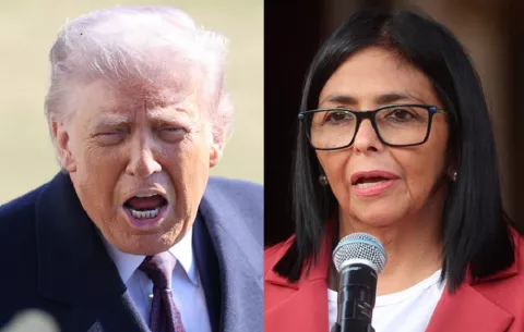 Donald Trump pretende reunirse con Delcy Rodríguez durante la Asamblea de la ONU, según Axios