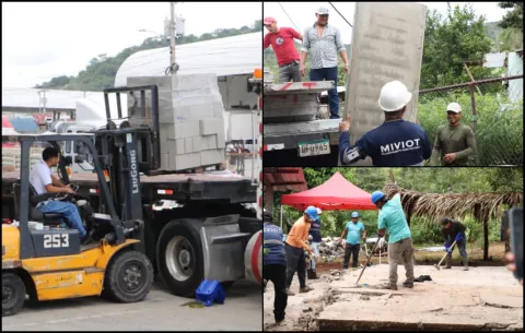 Gobierno arranca la reconstrucción de viviendas tras el sismo