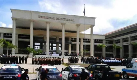 Fuerza Pública pasa hoy a mando del Tribunal Electoral