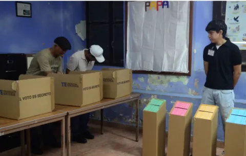 Miembros de Cambio Democrático salen  a las urnas a completar su oferta electoral