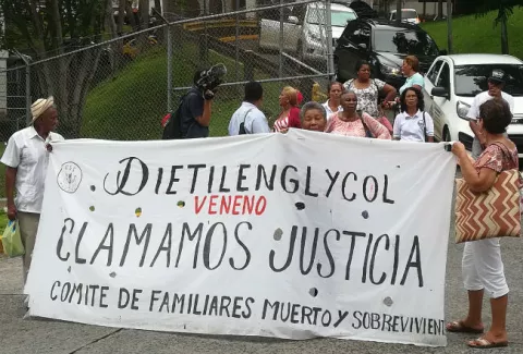 Víctimas y familiares  del envenenamiento masivo con dietilenglicol se reunirán con candidatos presidenciales
