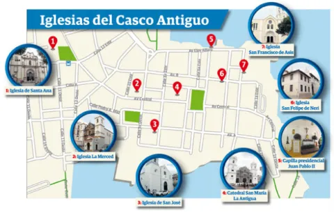 Iglesias del Casco Viejo dan luz a la  Semana Santa