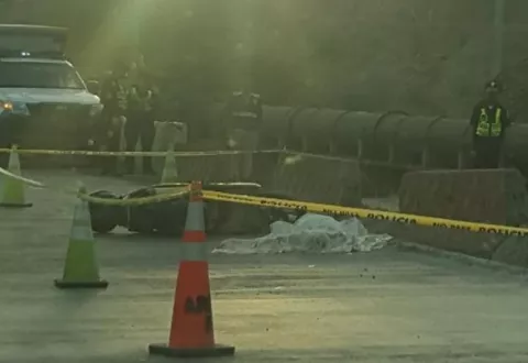 Muere motorizado en accidente de tránsito en el Corredor de Los Pobres