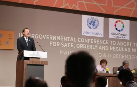Juan Carlos Varela actuó de manera 'irresponsable' al firmar pacto para la migración