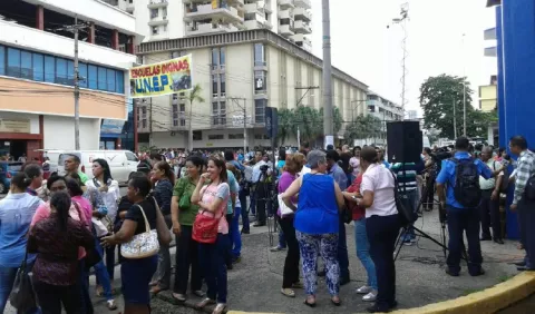 Primer paro de docentes el próximo viernes