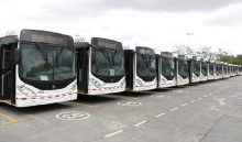 El actual sistema de transporte entró en diciembre de 2010, mediante concesión. Archivo