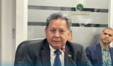 El viceministro Zambrano sustentó el traslado de partida.  Cortesía