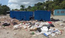 Se han colocado tanques de basura para evitar que se formen los pataconcitos. Archivo