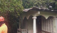 El miércoles se atendió una caída de árbol sobre una vivienda en Altos de San Francisco, La Chorrera.
