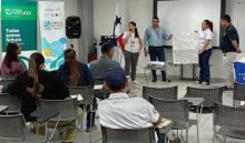 Taller dictado a residentes de la cuenca del río Parita con una cuenca de 600 kilómetros cuadrados. Cortesía
