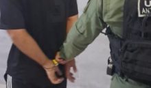 Uno de los detenidos por este caso de drogas. Cortesía