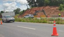 Los proyectos de infraestructura incluidos en el presupuesto ya están en ejecución, como la extensión del Corredor de las Playas, en Panamá Oeste.  Archivo
