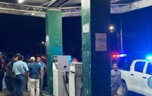 Fuentes extraoficiales informaron que el trabajador agredido requirió atención médica, pero afortunadamente se encuentra fuera de peligro. Foto. Thays Domínguez