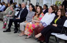 En primera fila, magistrados de la Corte Suprema de Justicia. Foto: Cortesía