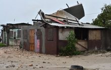 Casa dañada por el huracán Melissa en Portmore (Jamaica). Foto: EFE