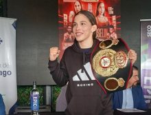 La campeona panameña Nataly Delgado. Foto: Jaime Chávez