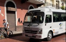 Buses medianos de MiBus. Foto: Cortesía