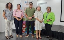 Expertos durante el Café Científico de Senacyt. Foto: Cortesía