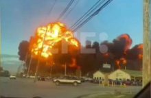 La Policía no precisó una cantidad exacta de heridos