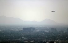 Capa de contaminación sobre la Ciudad de México (México). EFE/ Isaac Esquivel