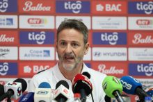 Thomas Christiansen,  técnico de Panamá. Foto: EFE