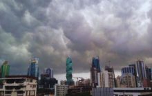 Los episodios de lluvias podrían estar acompañados de actividad eléctrica y ráfagas de viento. Foto: Archivo