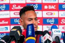 Ismael Diaz, jugador de Panamá. Foto: FPF