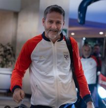 Thomas Christiansen, técnico de Panamá. Foto:FPF