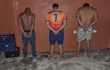 Detuvieron a tres sujetos. Foto: Eric Montenegro