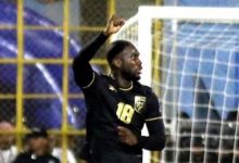 Cecilio Waterman festeja uno de sus goles ante Guatamala. Foto: EFE