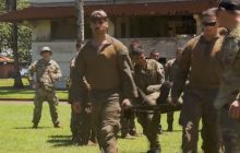 Fuerzas terrestres de Estados Unidos realizan entrenamientos en la selva de Panamá. 