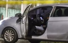 Carro que manejaba la víctima. Foto: Crítica