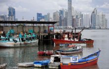 Muelle pesquero multipropósito en ciudad de Panamá. Foto: EFE