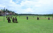  Aeronaval durante la culminación del último entrenamiento, el pasado 22 de octubre. Foto: Cortesía