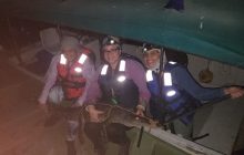 Investigadores en plena faena de campo. Foto: Cortesía