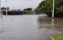 Las autoridades detallan que el mal tiempo contonuará en diversos sectores de la Costa Atlántica. Foto. Diómedes Sánchez