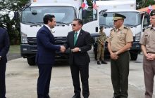 El nuevo centro de operaciones y los vehículos, valorados en aproximadamente 1 millón de dólares, fueron financiados por el Departamento de Guerra de Estados Unidos. @usembpan
