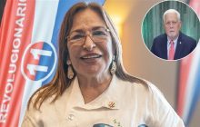 Balbina Herrera recibió el respaldo del expresidente Pérez Balladares. 