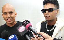 René Araúz y Eddy Lover. Foto: Cortesía