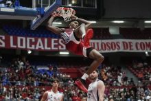 Erick Romero, en un partido contra Uruguay. Foto: Fepaba