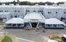 El hospital de Bugaba permaneció 13 años en abandono. Foto: Cortesía