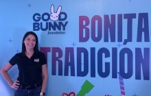 Camila Vega, coordinadora de desarrollo de la Fundación Good Bunny. Foto: EFE / Esther Alaejos