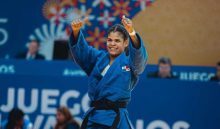 Némesis Candelo dio oro a Panamá en los Juegos Bolivarianos. Foto: COP