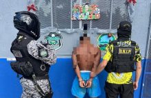 El operativo de las autoridades se concentró en concentró en el sector C de la comunidad de Villa Guadalupe (Cativá). Foto. Cortesía Policia Nacional