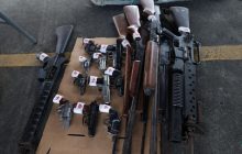 Armas recuperadas. Foto: Cortesía