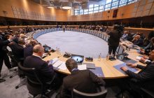 Vista general durante una reunión con los ministros de agricultura de la UE. Foto: EFE