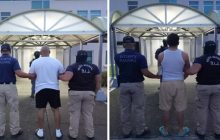 Ambos sujetos contaban con órdenes de detención vigentes. Foto: PN