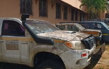 Se espera qua las autoridades del Meduca o la Gobernación, se hagan cargo de la chatarra. Foto. Melquíades Vásquez