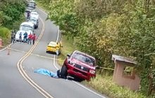 Se informó que el fallecido presentaba una discapacidad en una de sus piernas, lo que podría haber influido en su movilidad al momento del accidente. Foto. Melquíades Vásquez