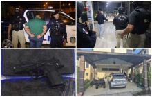 Hubo un decomiso de 4.2 millones de dólares en medio de varias acciones.